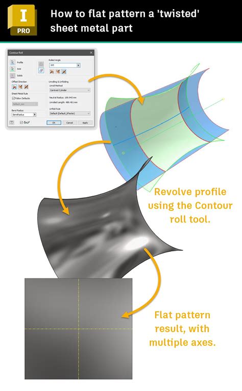 autodesk inventor sheet metal design|inventor sheet metal flat pattern.